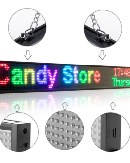 CARTEL LED RGB PROGRAMABLE