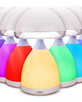 LAMPARA LED HONGO TOUCH COLORES