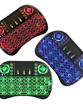 MINI TECLADO INALAMBRICO TOUCH PAD LED
