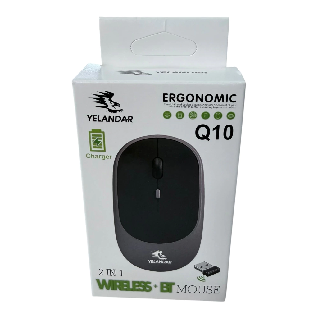 MOUSE INALAMBRICO ERGONOMIC Q10 - Image 4