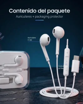 AURICULAR MANOS LIBRES USB-C EARPODS
