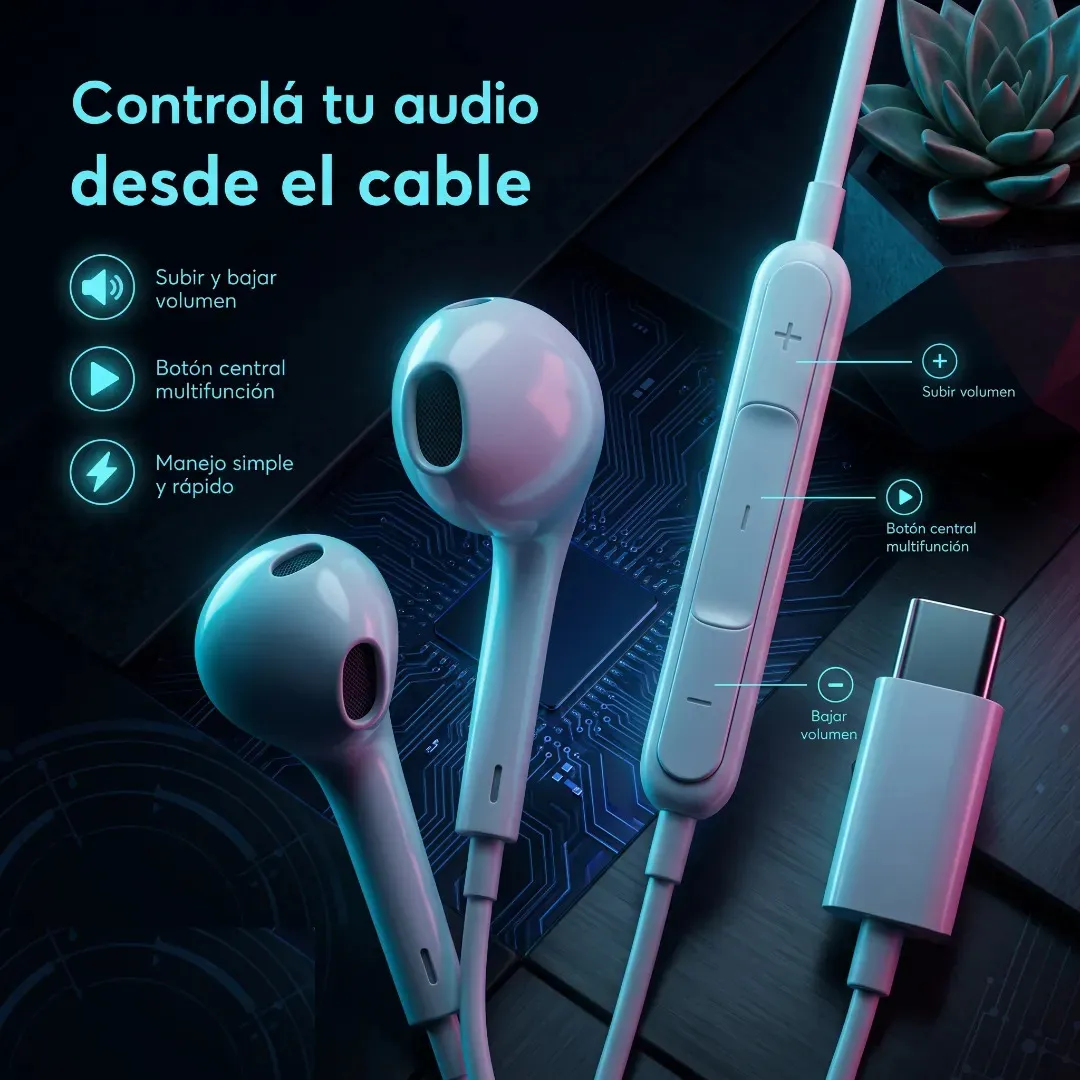 AURICULAR MANOS LIBRES USB-C EARPODS - Imagen 5