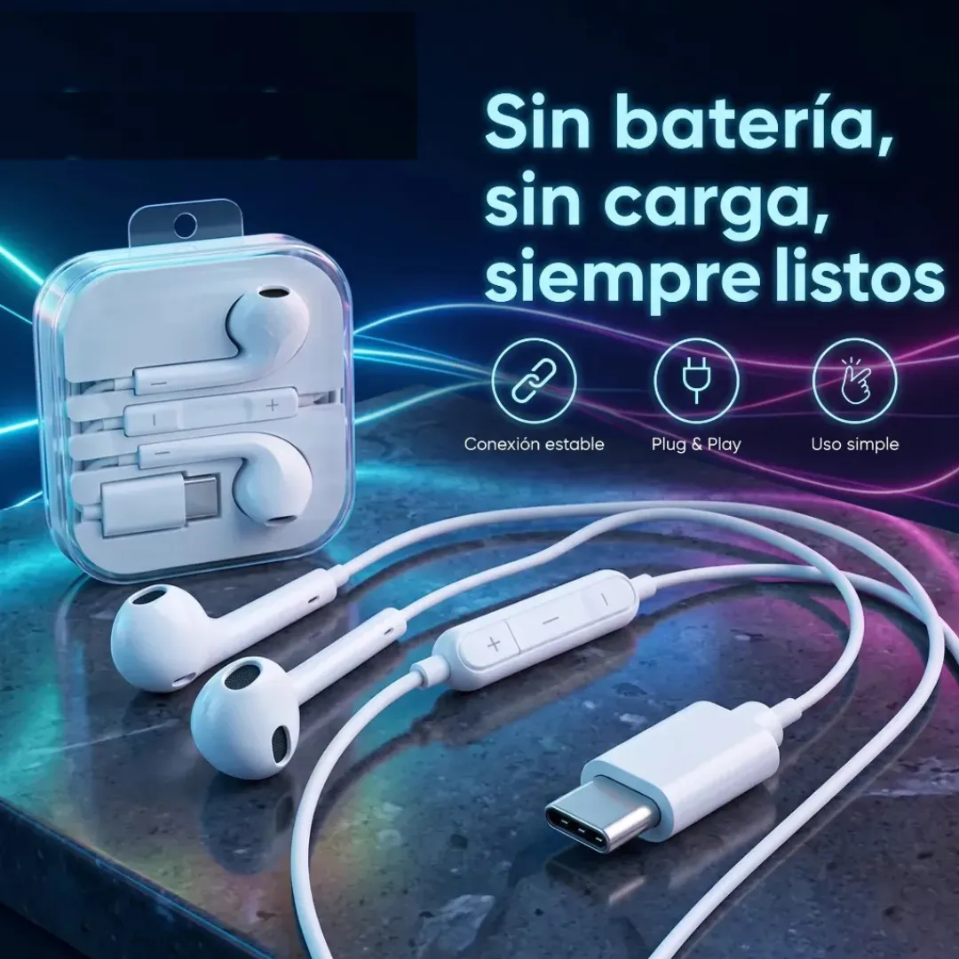 AURICULAR MANOS LIBRES USB-C EARPODS - Imagen 6