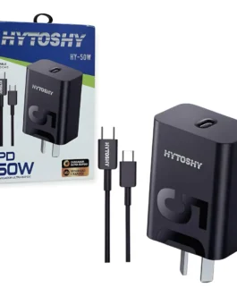 CARGADOR TIPO C A C 50W HYTOSHY