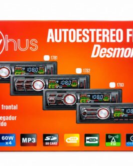 ESTEREO DE AUTO FRENTE DESMONTABLE NIVHUS 1789