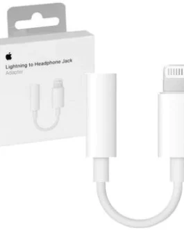 ADAPTADOR LIGHTNING A JACK 3.5MM.