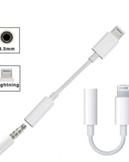 ADAPTADOR LIGHTNING A JACK 3.5MM.