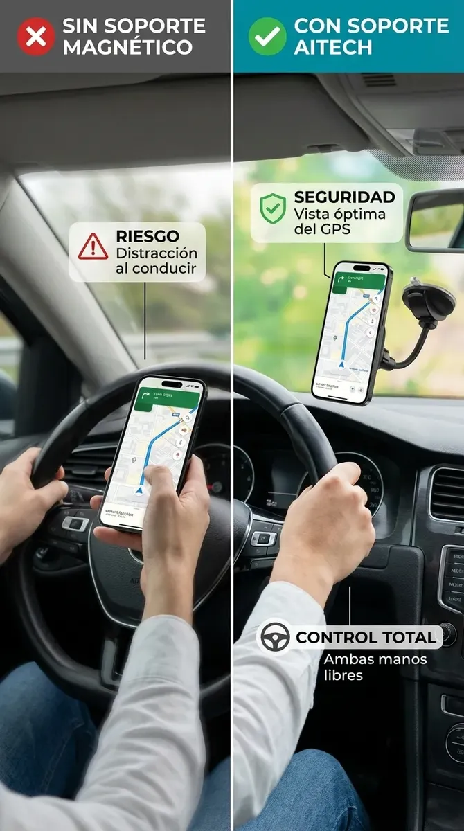 SOPORTE AUTO HOLDER MAGNETICO CON SOPAPA 360° - Imagen 5