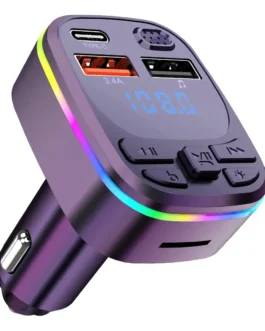 ADAPTADOR DE AUTO TRANSMISOR RECEPTOR BLUETOOTH