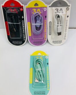CABLE DATA MICRO USB 1 METRO 3A 25W.