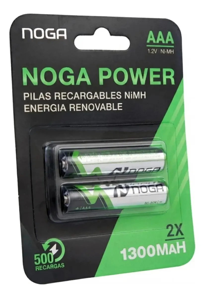 PILAS RECARGABLES AAA 1300MAH. X2 UNIDADES - Imagen 6